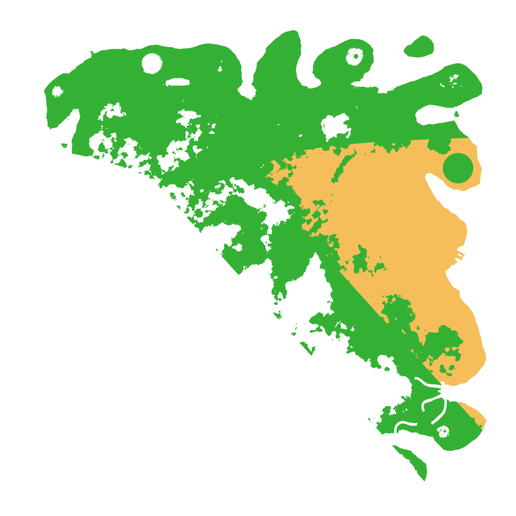 Biome Rust Map: Procedural Map, Size: 4500, Seed: 403864112