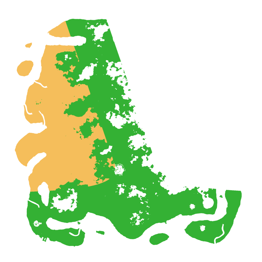 Biome Rust Map: Procedural Map, Size: 4400, Seed: 54134428