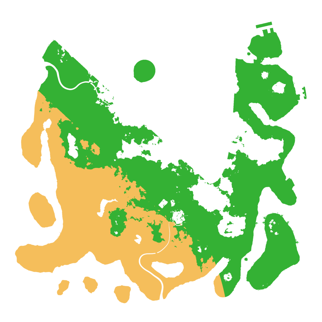 Biome Rust Map: Procedural Map, Size: 4000, Seed: 1076192062
