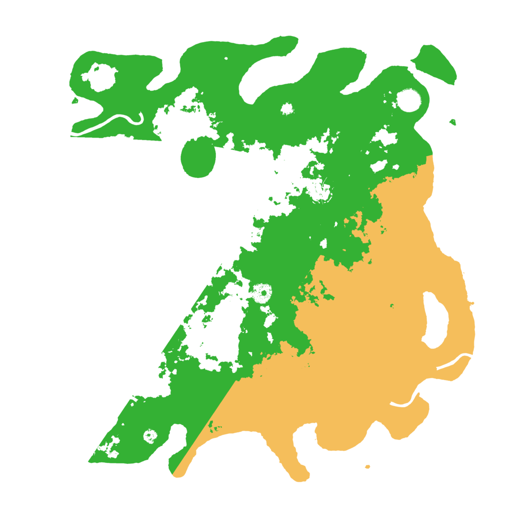 Biome Rust Map: Procedural Map, Size: 3900, Seed: 66128795