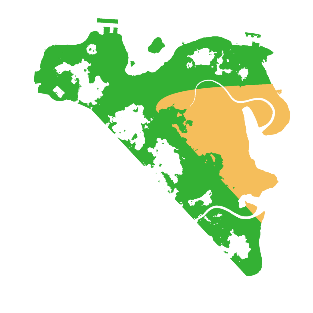 Biome Rust Map: Procedural Map, Size: 3000, Seed: 1623345