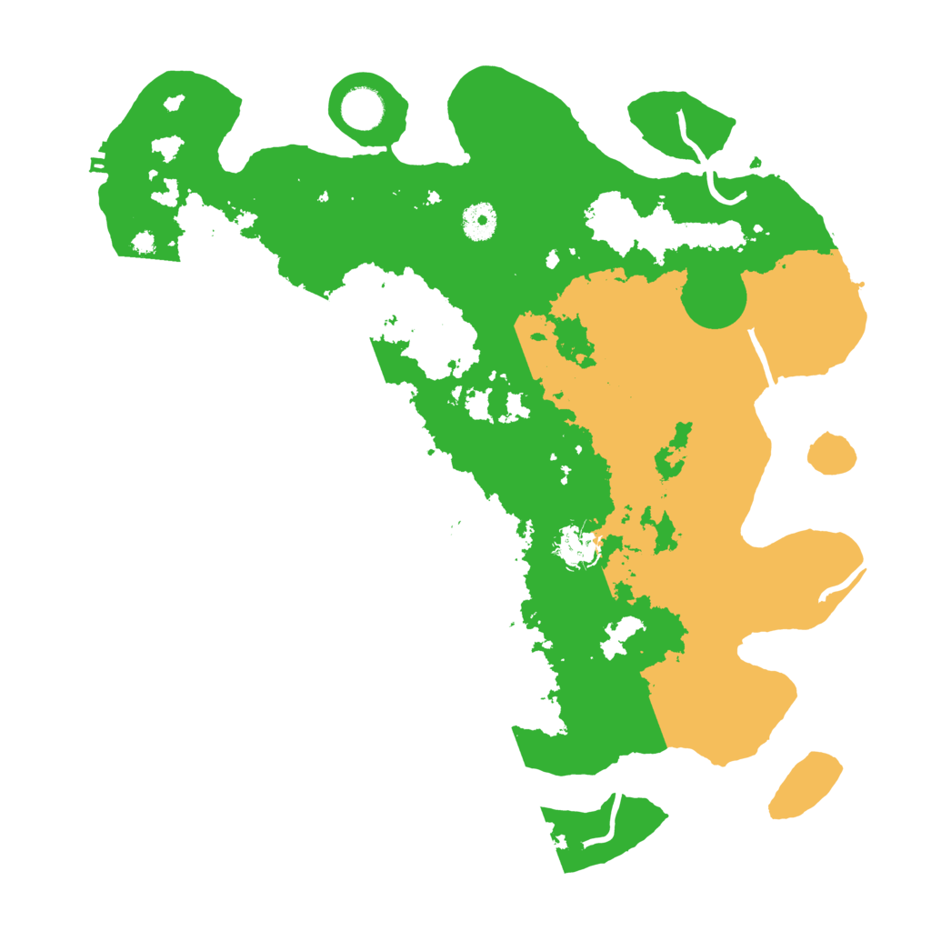 Biome Rust Map: Procedural Map, Size: 3850, Seed: 76298444