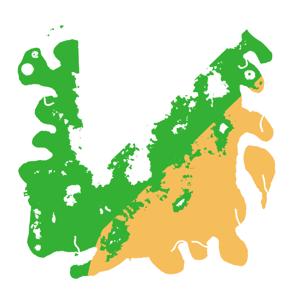 Biome Rust Map: Procedural Map, Size: 4300, Seed: 14101873