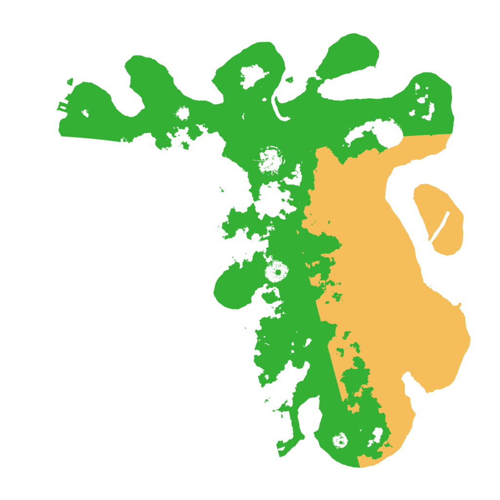 Biome Rust Map: Procedural Map, Size: 3450, Seed: 13475916