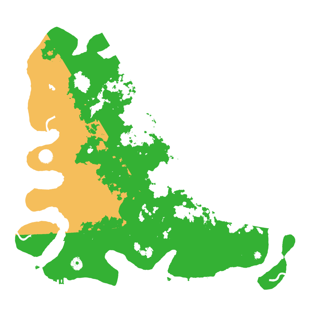 Biome Rust Map: Procedural Map, Size: 4000, Seed: 81461630
