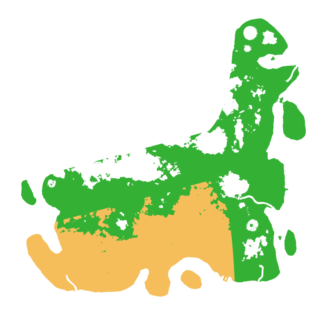 Biome Rust Map: Procedural Map, Size: 4100, Seed: 79546584