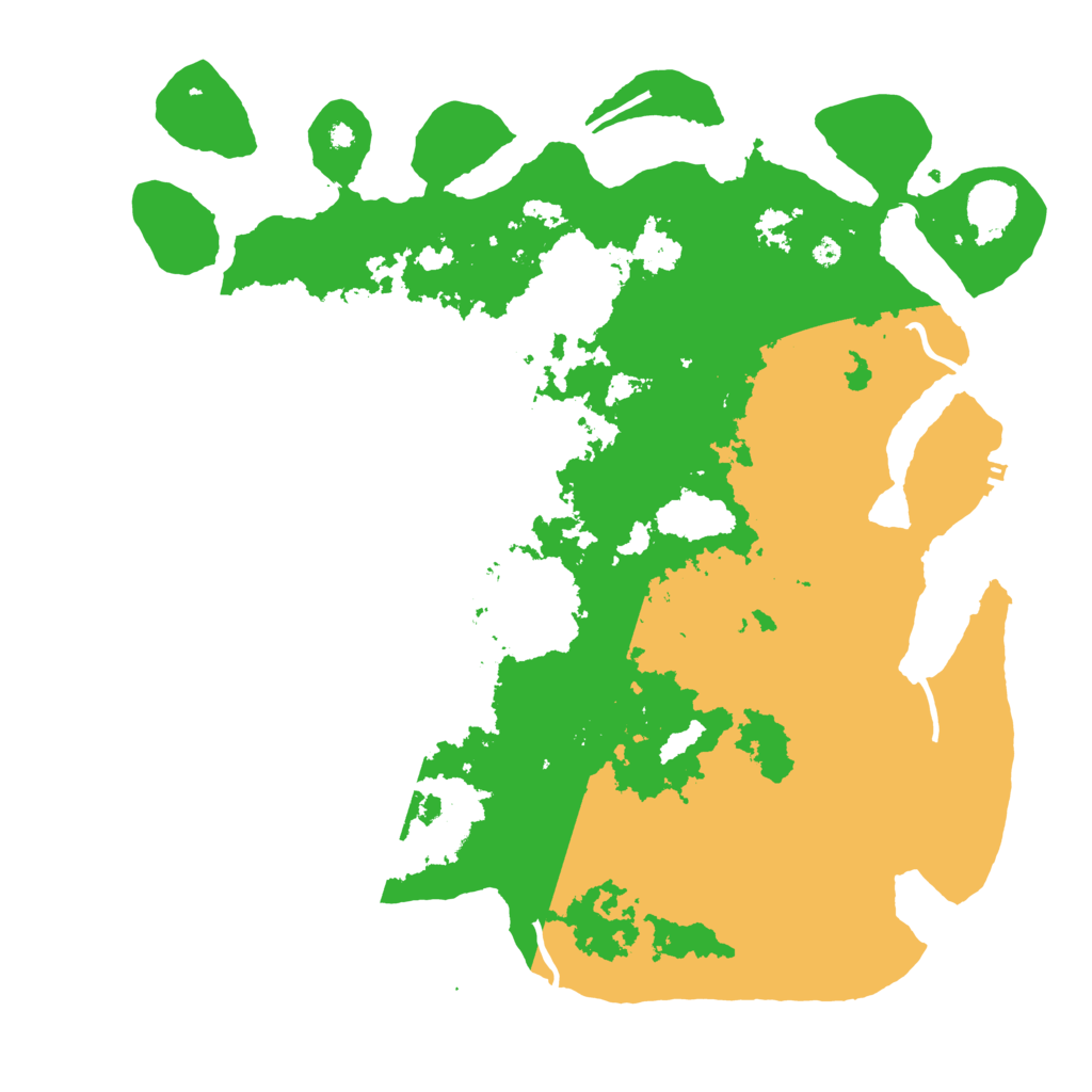 Biome Rust Map: Procedural Map, Size: 4096, Seed: 691356646