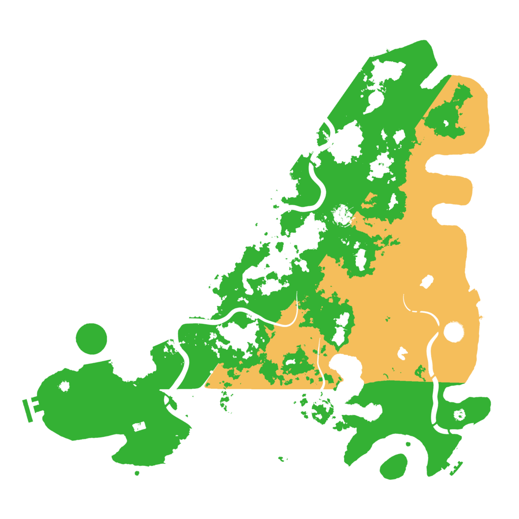 Biome Rust Map: Procedural Map, Size: 4500, Seed: 1379819990