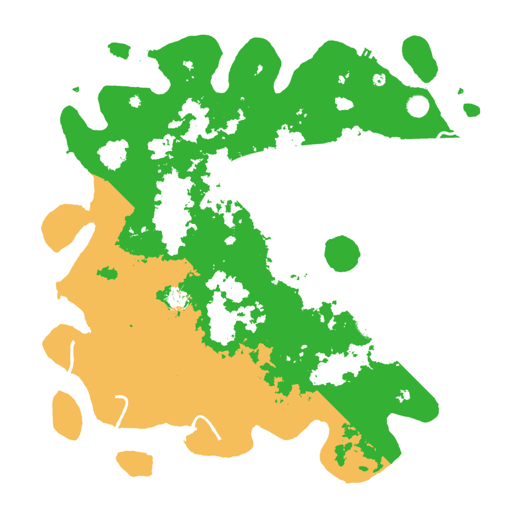 Biome Rust Map: Procedural Map, Size: 4100, Seed: 88569733