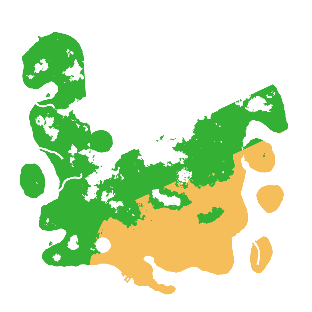 Biome Rust Map: Procedural Map, Size: 3700, Seed: 53331892