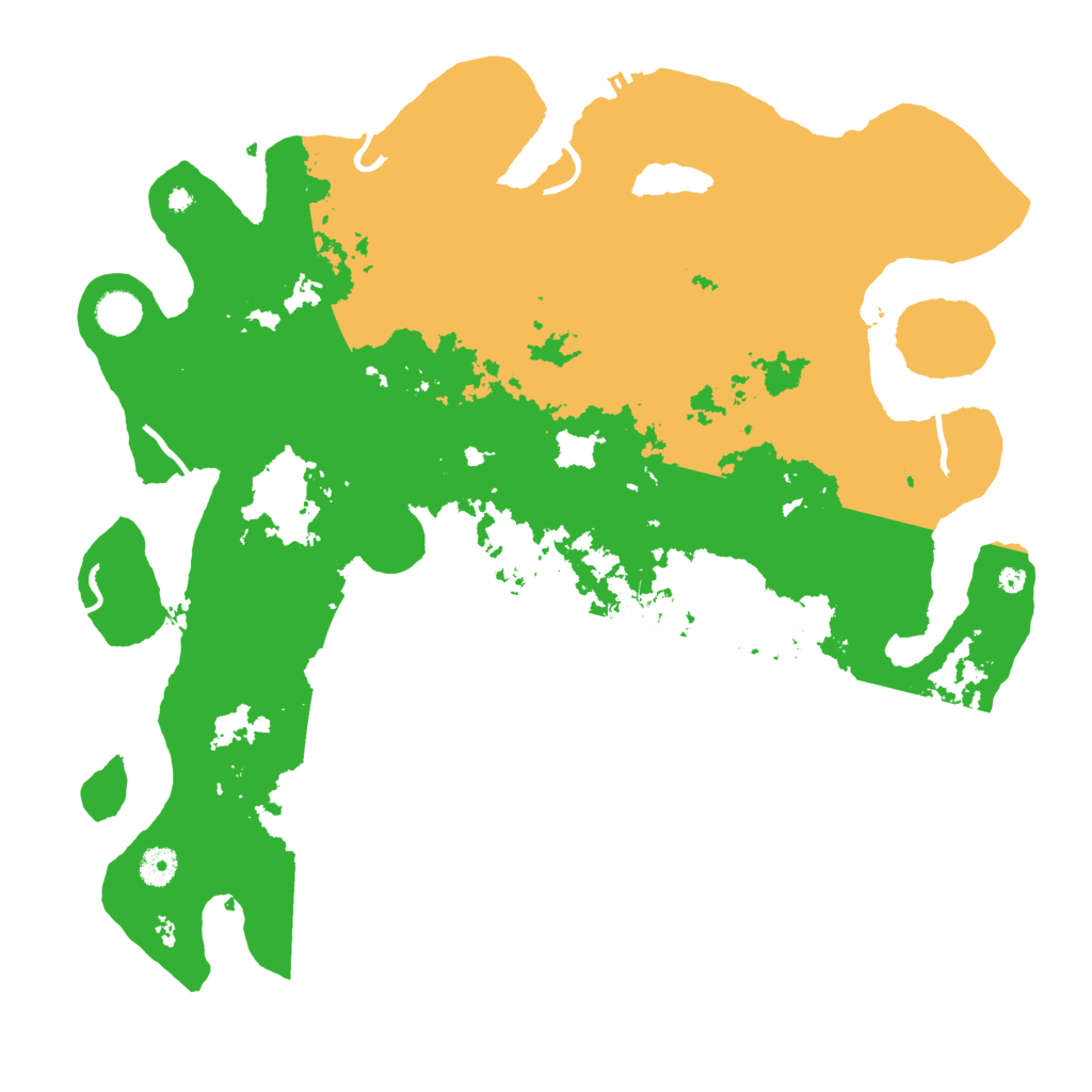 Biome Rust Map: Procedural Map, Size: 4250, Seed: 96105429