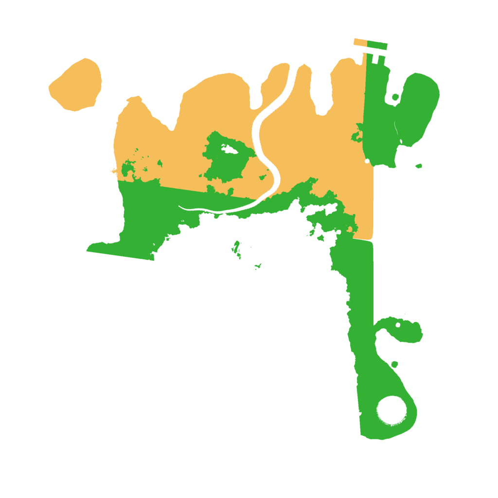 Biome Rust Map: Procedural Map, Size: 3000, Seed: 747231