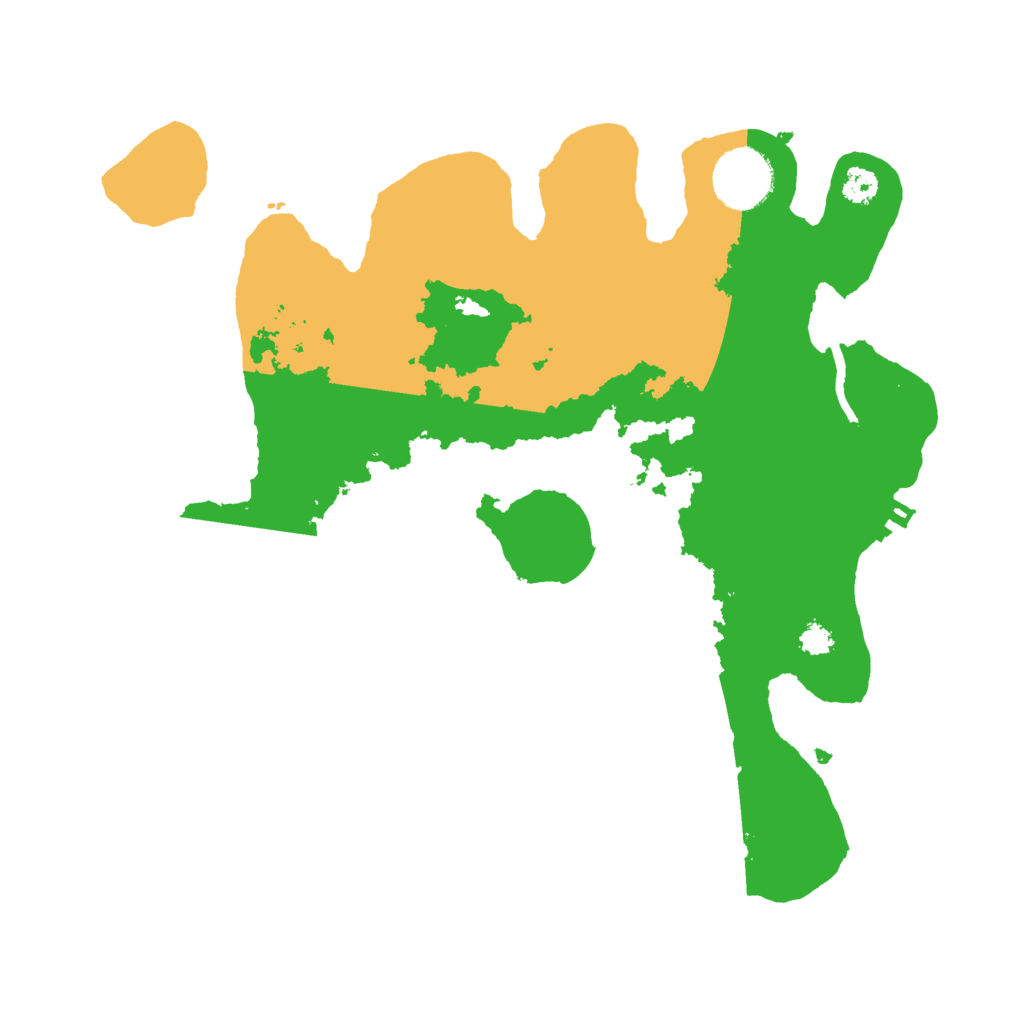 Biome Rust Map: Procedural Map, Size: 3000, Seed: 747231