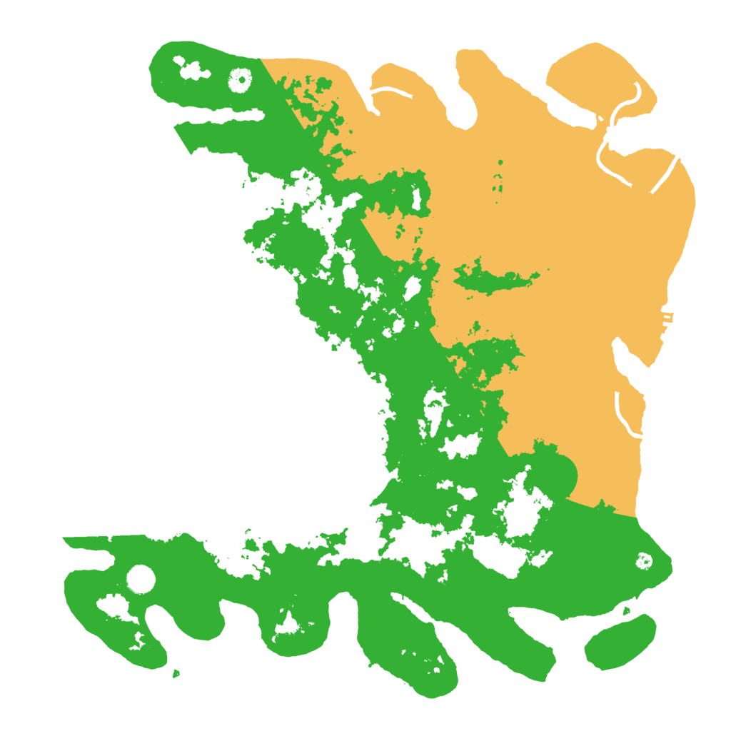Biome Rust Map: Procedural Map, Size: 4500, Seed: 173952673