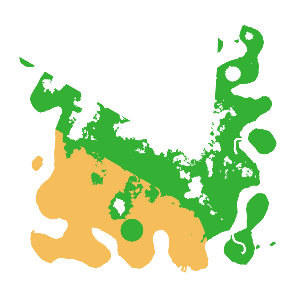 Biome Rust Map: Procedural Map, Size: 3450, Seed: 38560378