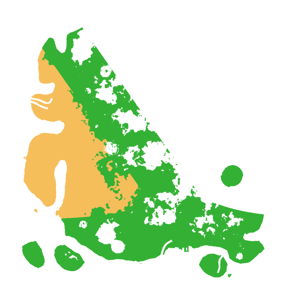 Biome Rust Map: Procedural Map, Size: 4000, Seed: 464110289