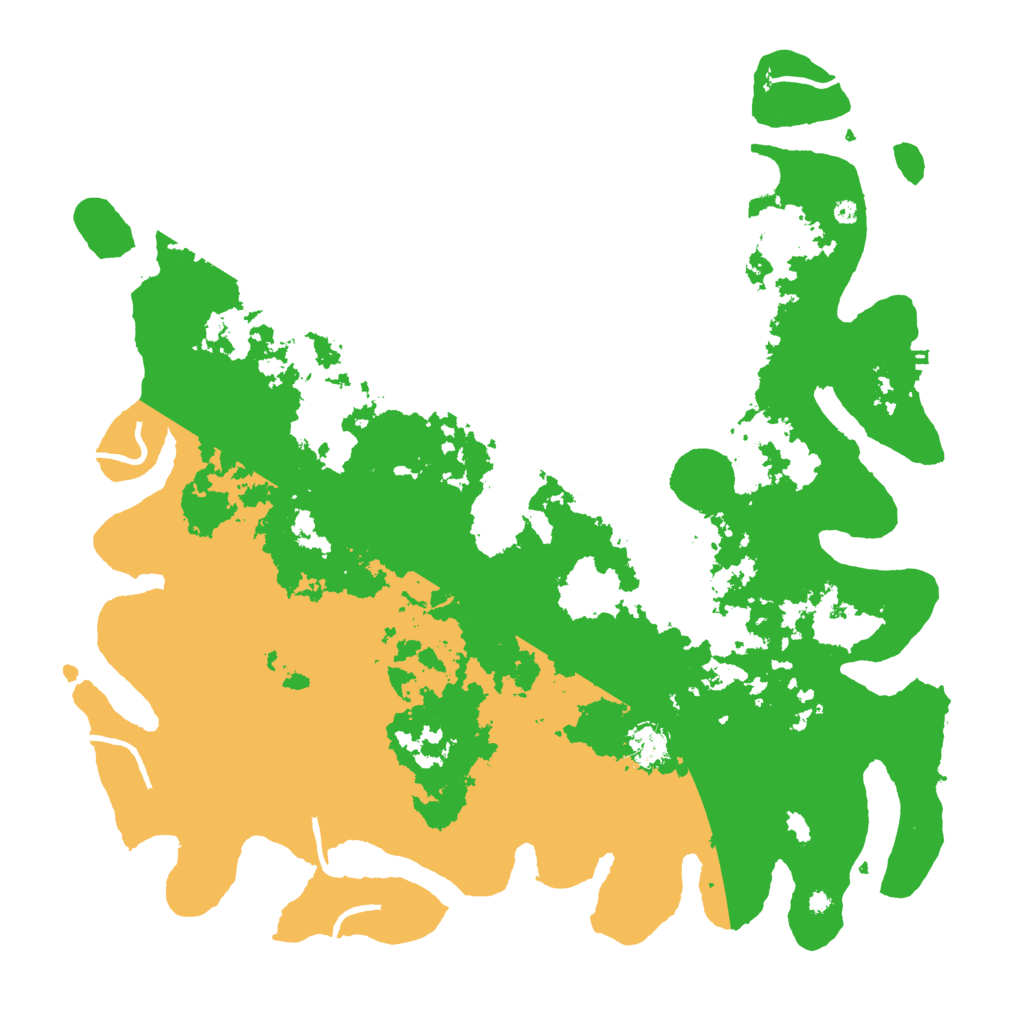 Biome Rust Map: Procedural Map, Size: 4400, Seed: 1122398