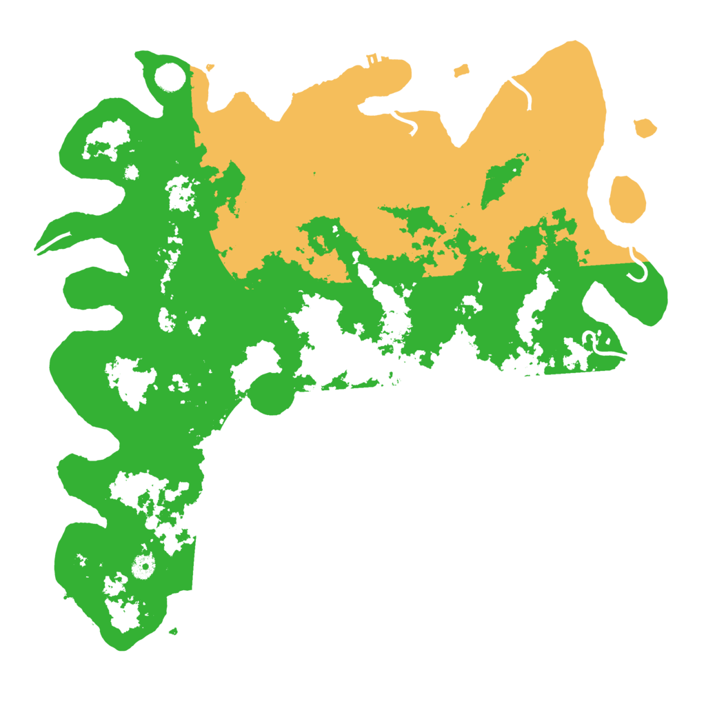 Biome Rust Map: Procedural Map, Size: 4400, Seed: 78393558