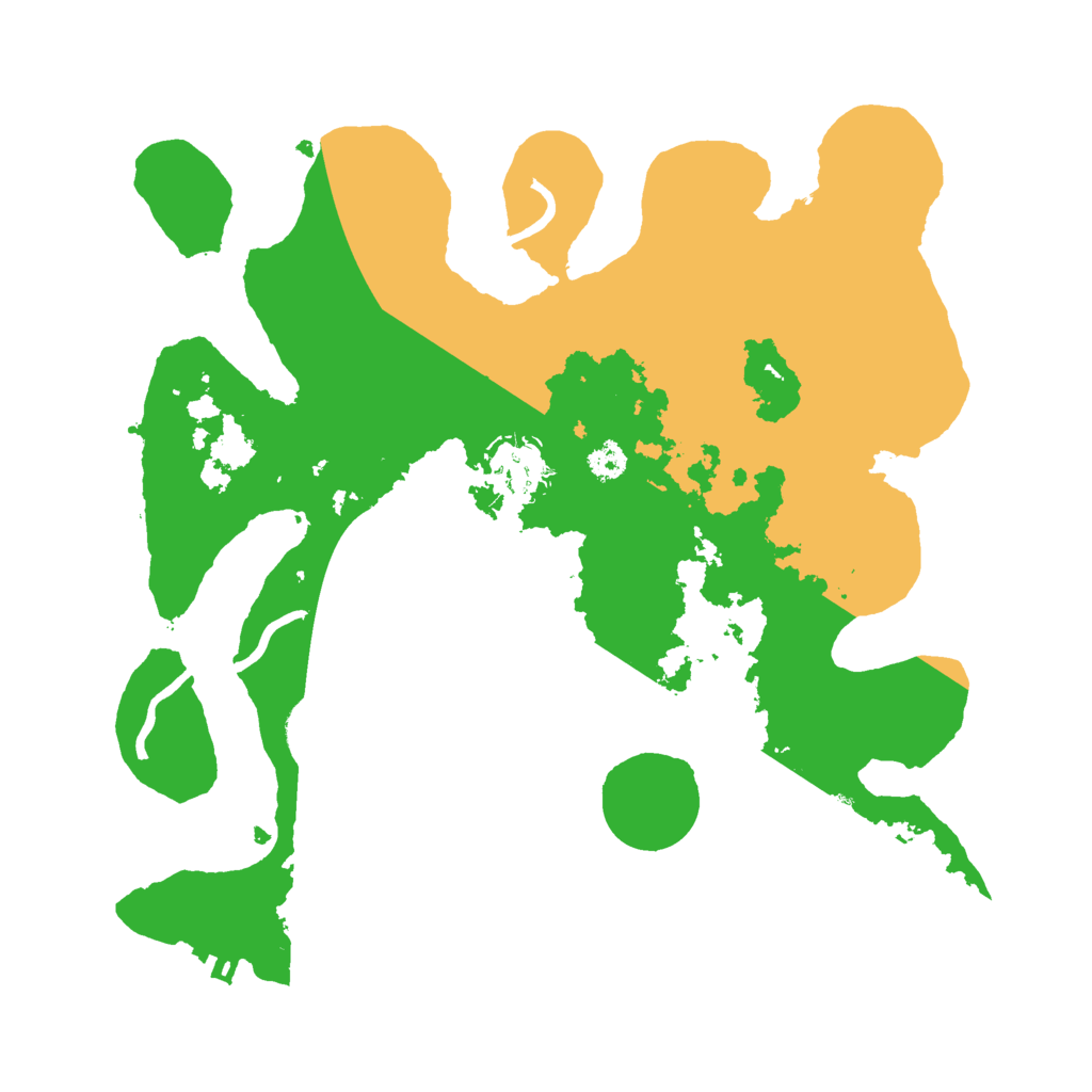 Biome Rust Map: Procedural Map, Size: 3000, Seed: 69584