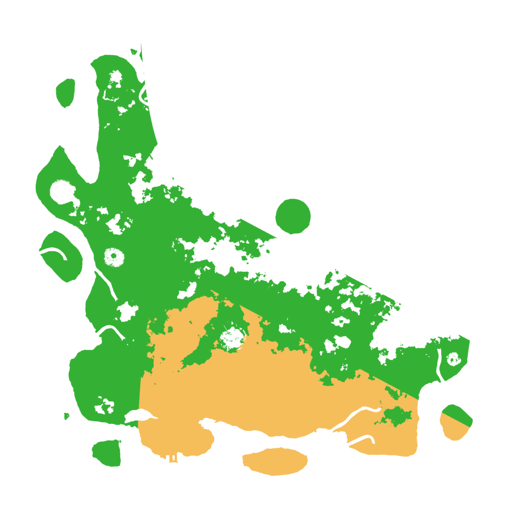 Biome Rust Map: Procedural Map, Size: 3900, Seed: 60234566