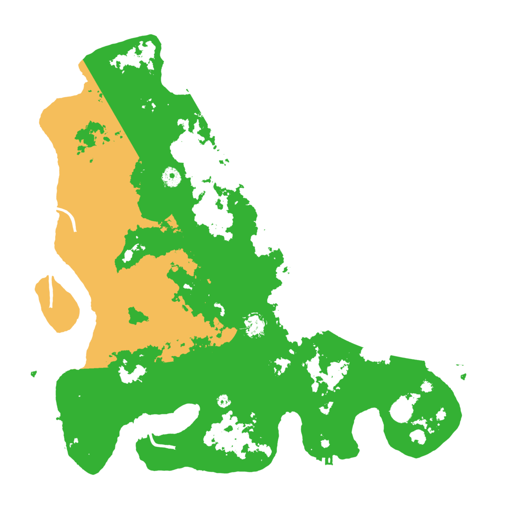 Biome Rust Map: Procedural Map, Size: 4000, Seed: 76193345