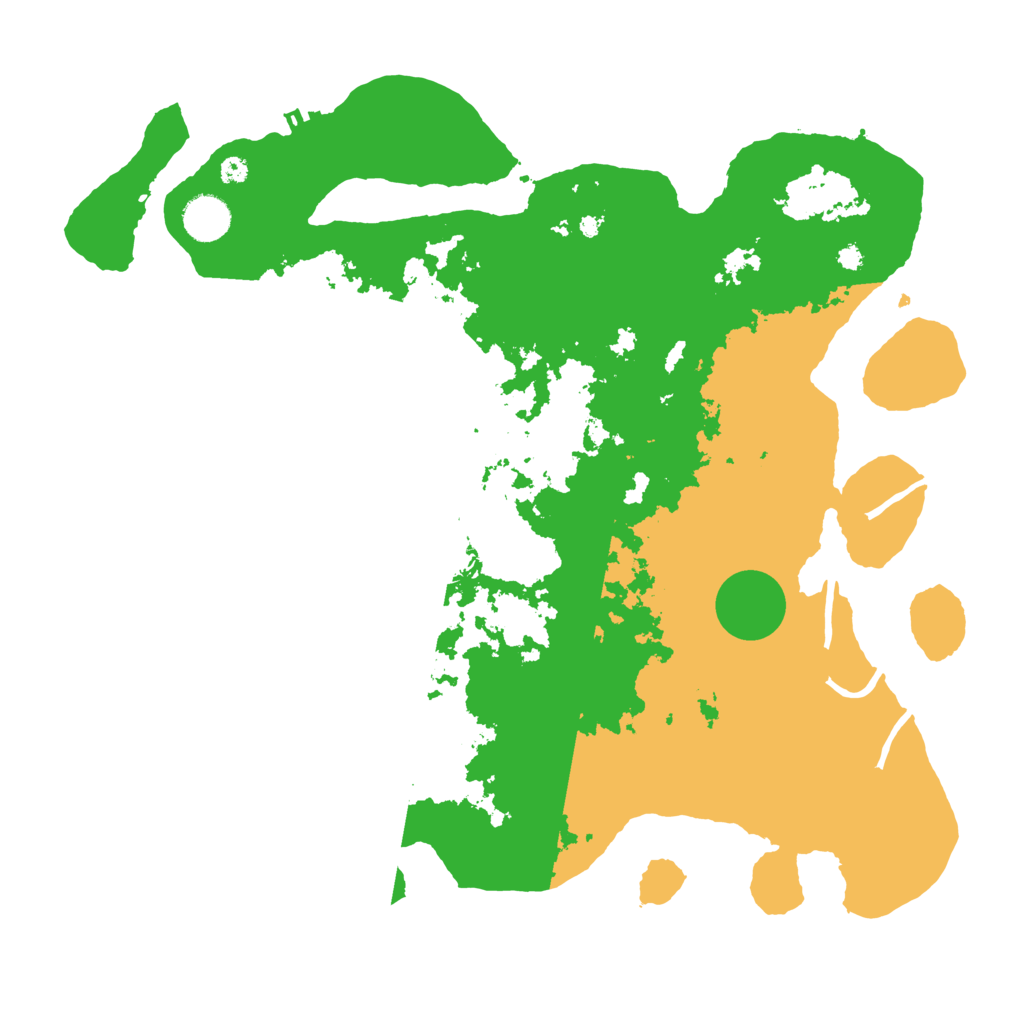 Biome Rust Map: Procedural Map, Size: 3850, Seed: 67306074