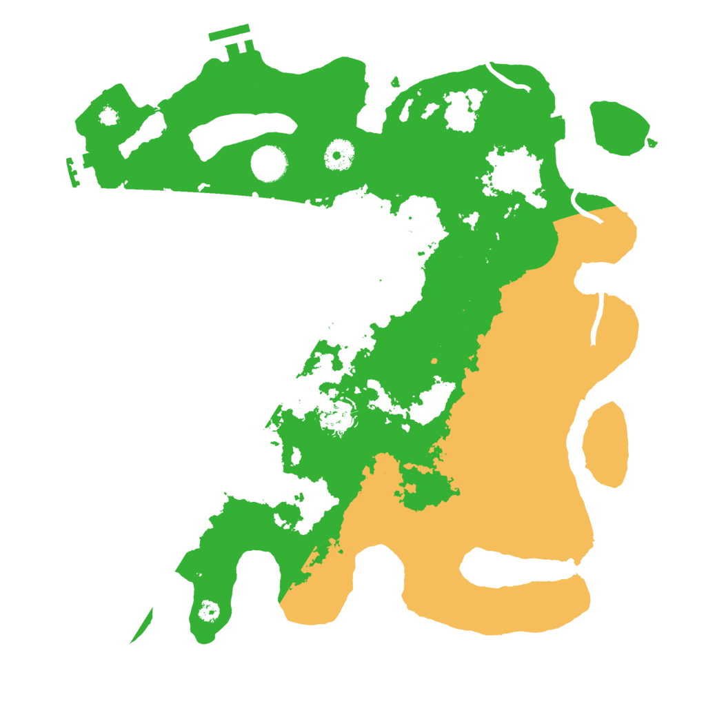 Biome Rust Map: Procedural Map, Size: 3450, Seed: 26436867