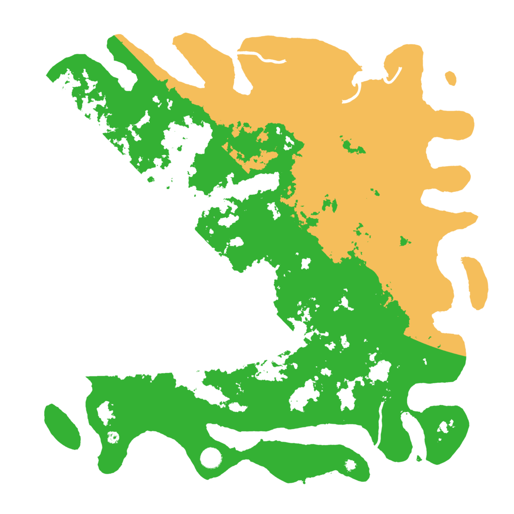 Biome Rust Map: Procedural Map, Size: 4300, Seed: 35503609
