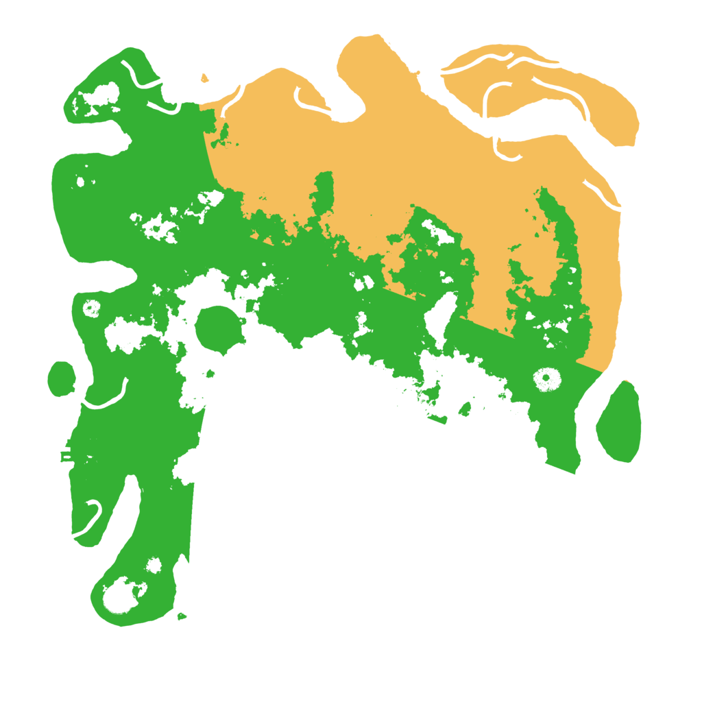 Biome Rust Map: Procedural Map, Size: 4100, Seed: 49627184