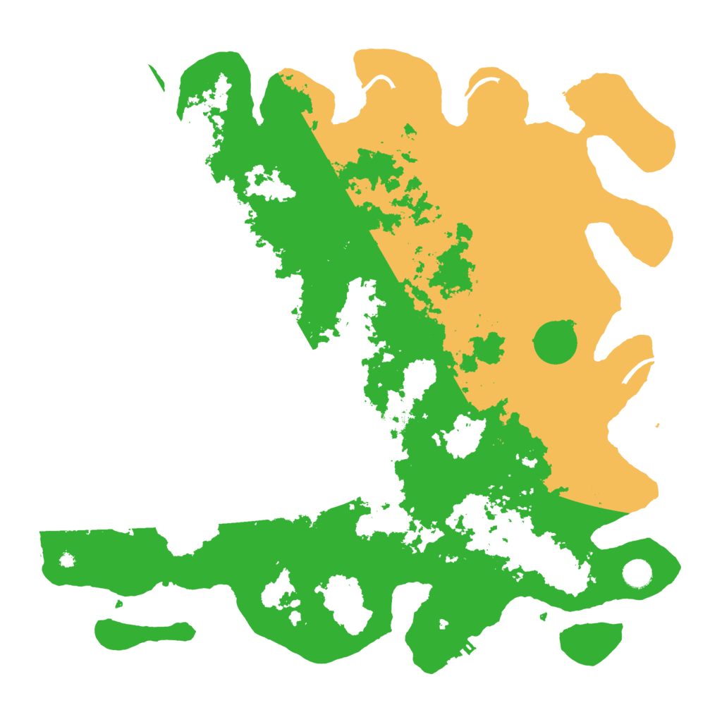Biome Rust Map: Procedural Map, Size: 4400, Seed: 28075159