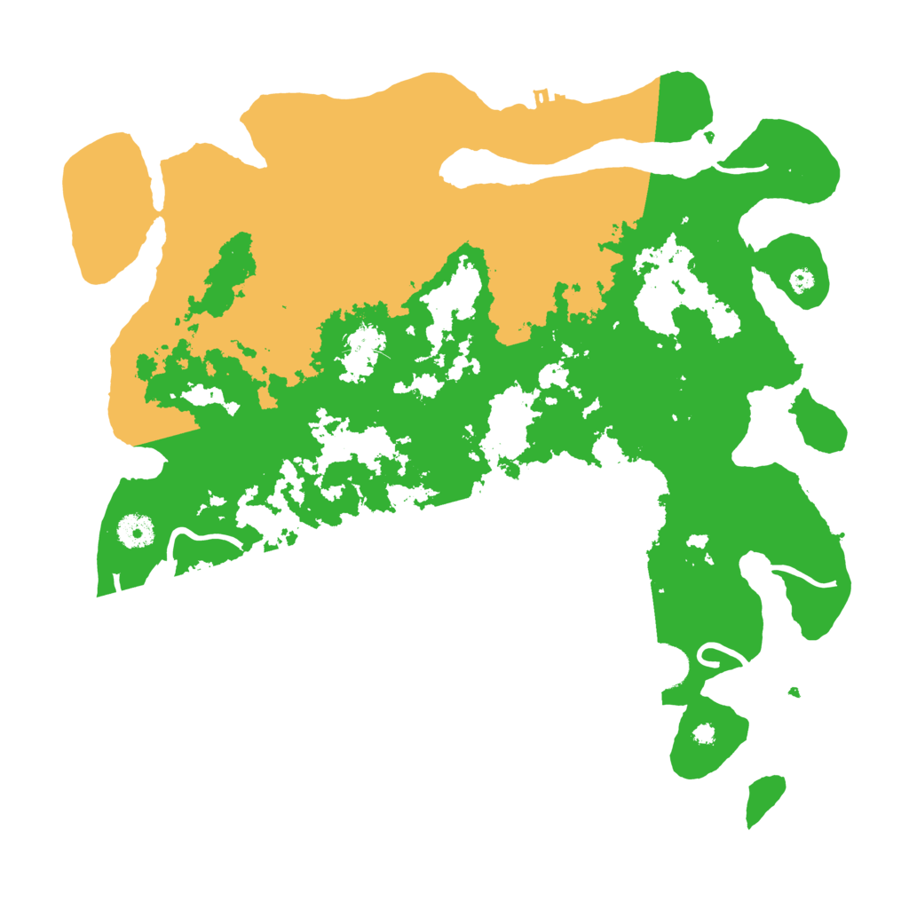 Biome Rust Map: Procedural Map, Size: 3900, Seed: 65748469