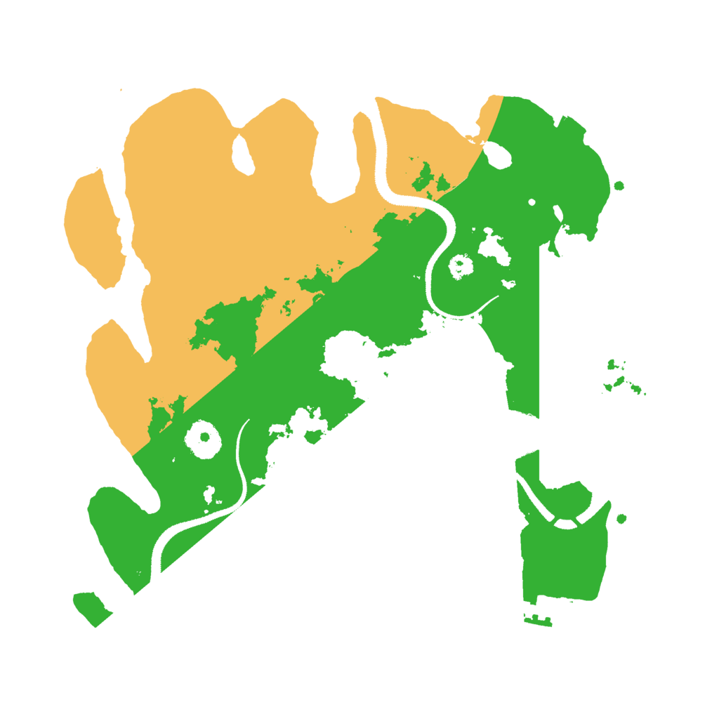 Biome Rust Map: Procedural Map, Size: 3000, Seed: 1557325983