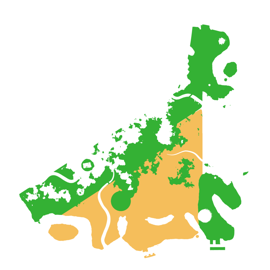 Biome Rust Map: Procedural Map, Size: 3600, Seed: 97163816