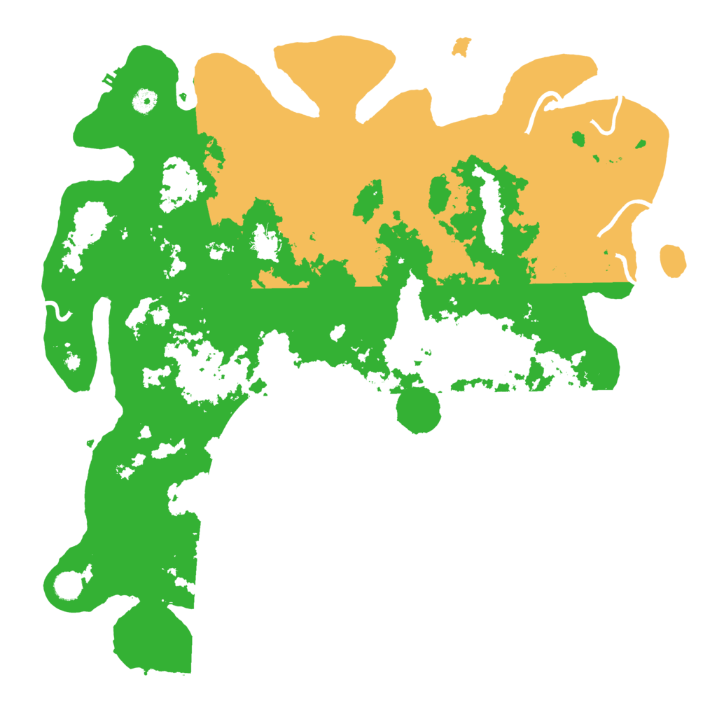 Biome Rust Map: Procedural Map, Size: 4500, Seed: 11834661