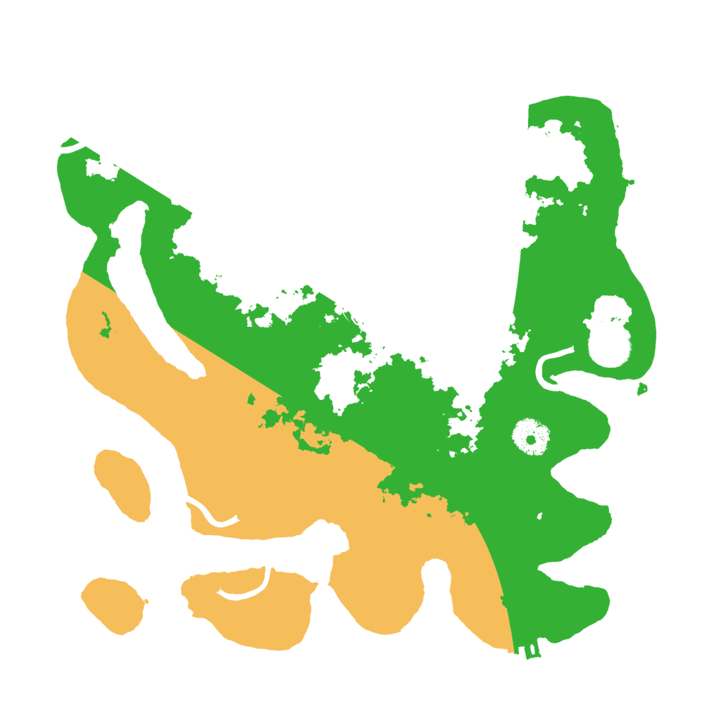 Biome Rust Map: Procedural Map, Size: 3000, Seed: 2002223586