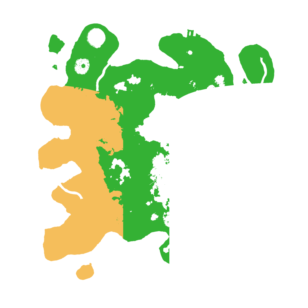 Biome Rust Map: Procedural Map, Size: 3000, Seed: 29983