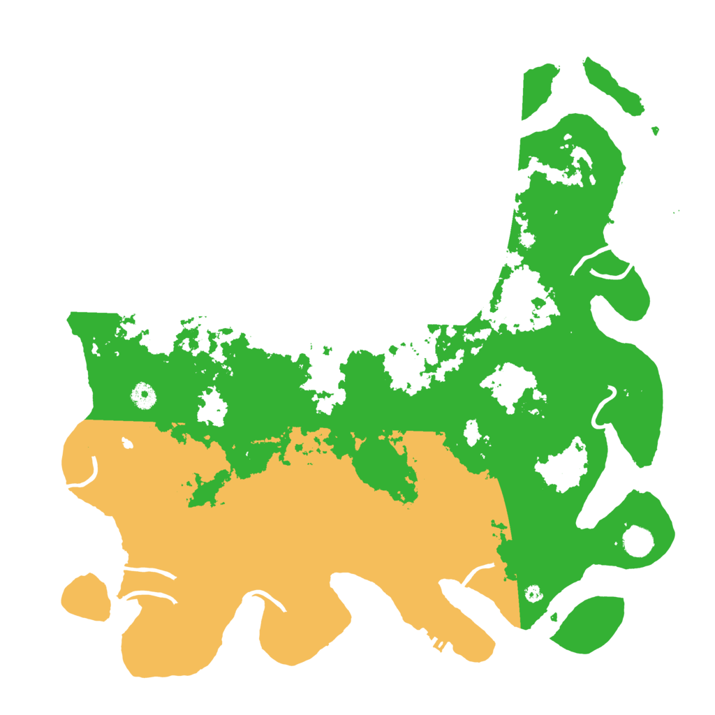 Biome Rust Map: Procedural Map, Size: 4250, Seed: 612227043