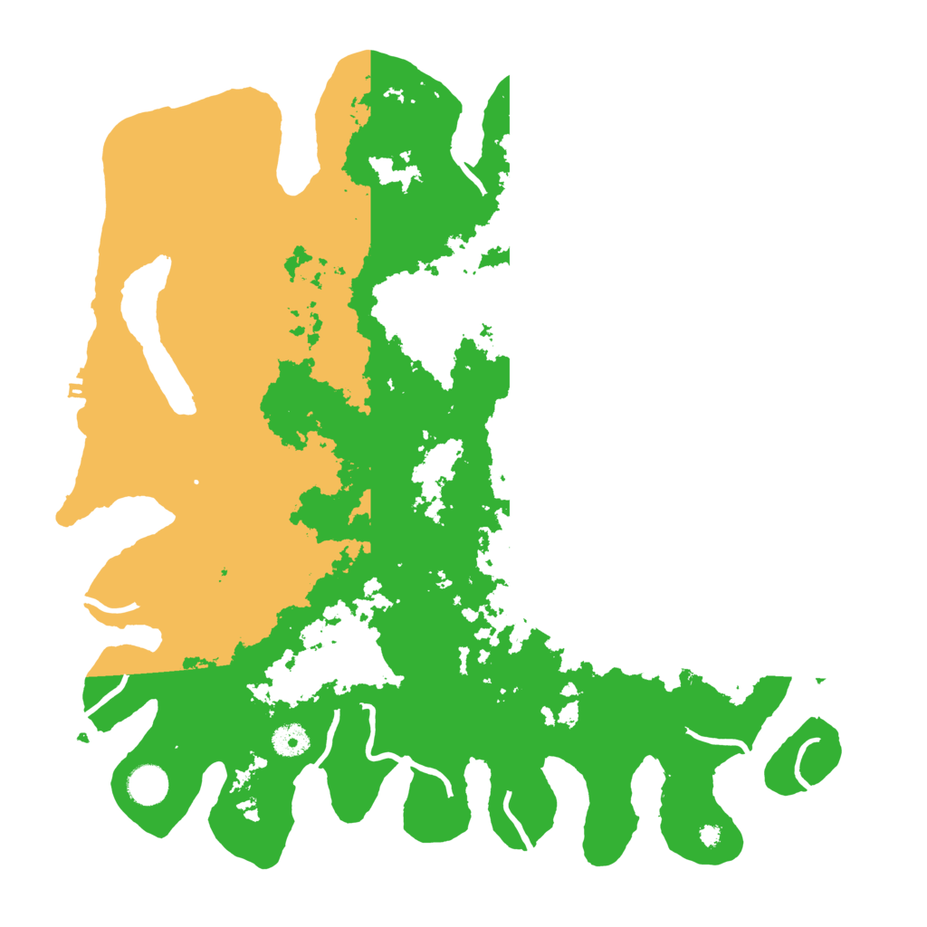 Biome Rust Map: Procedural Map, Size: 4000, Seed: 8456