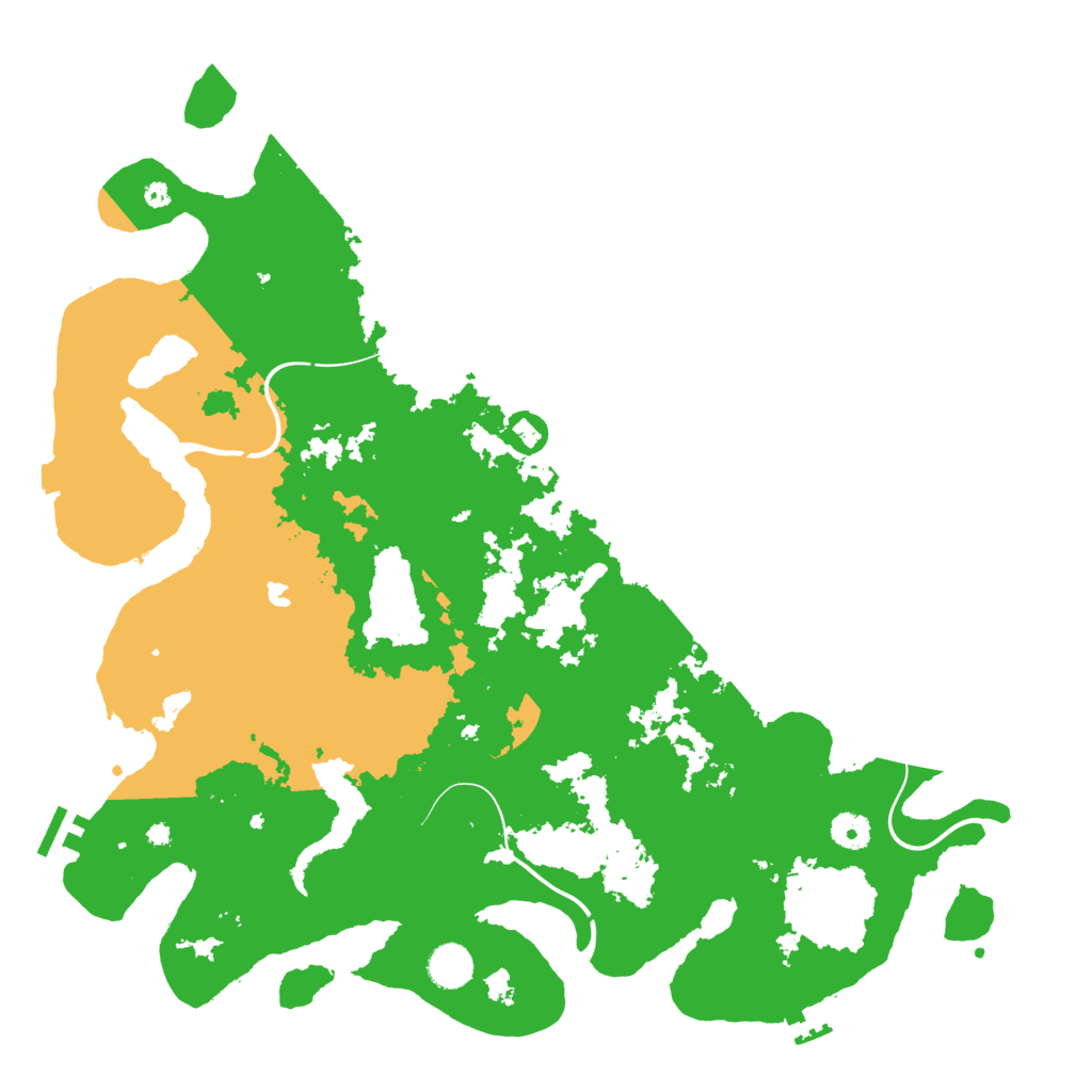 Biome Rust Map: Procedural Map, Size: 4250, Seed: 928541277