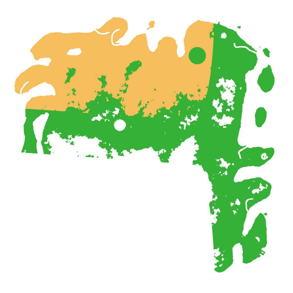 Biome Rust Map: Procedural Map, Size: 4500, Seed: 1431931730