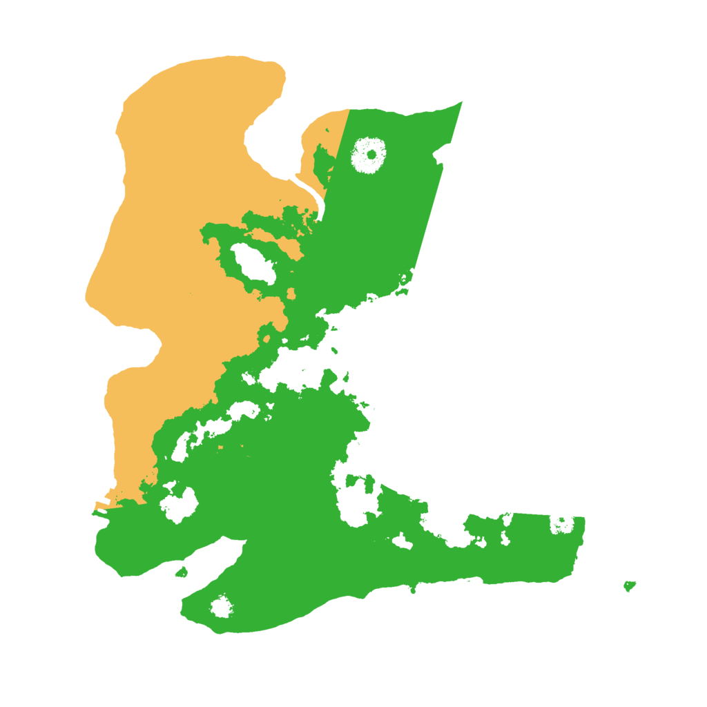 Biome Rust Map: Procedural Map, Size: 3000, Seed: 2286