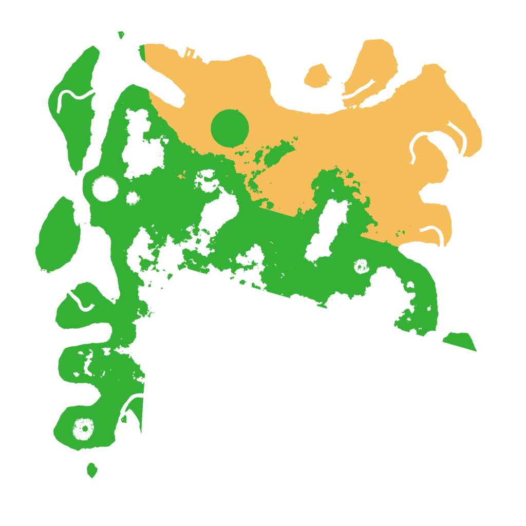 Biome Rust Map: Procedural Map, Size: 3650, Seed: 42667690