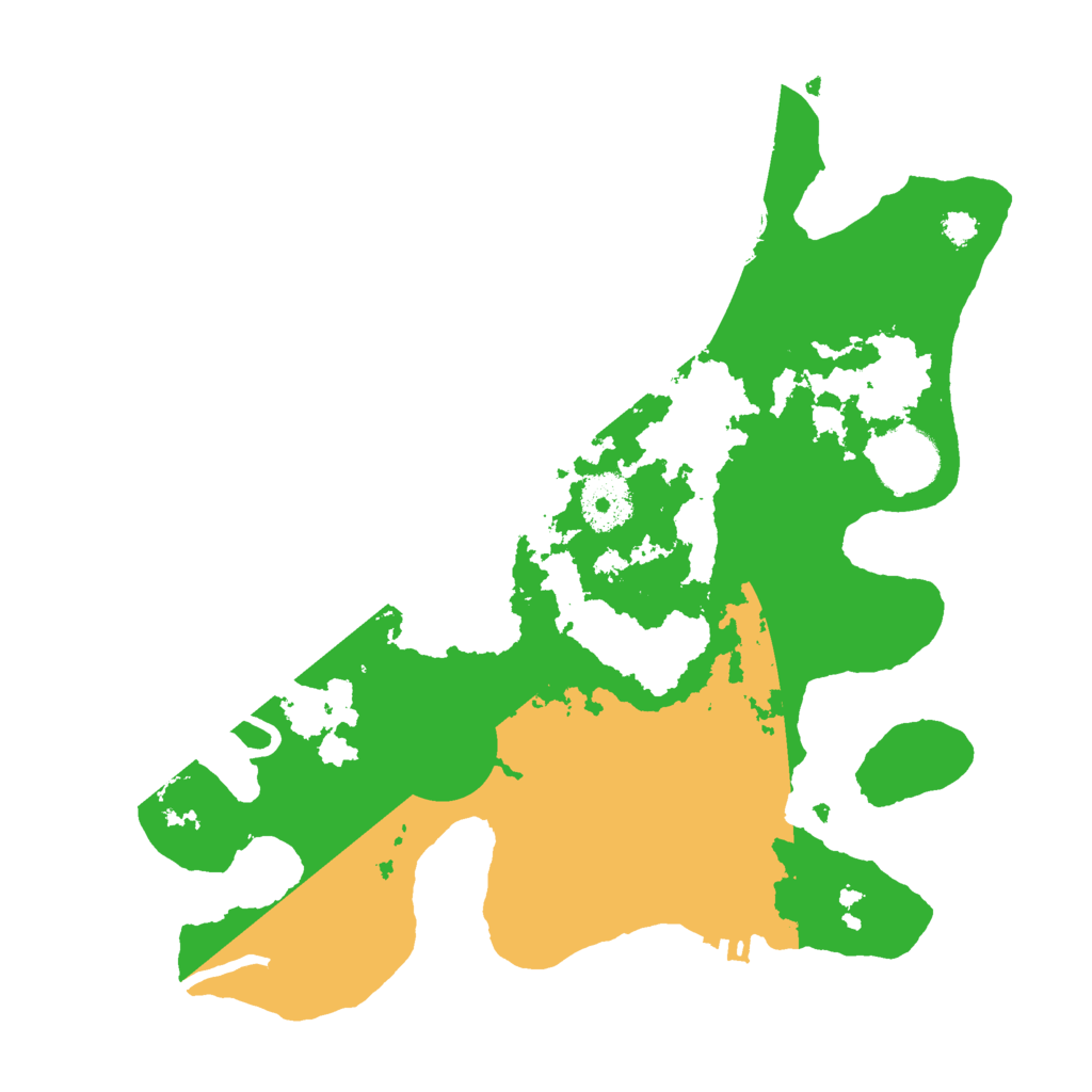 Biome Rust Map: Procedural Map, Size: 3000, Seed: 57937876