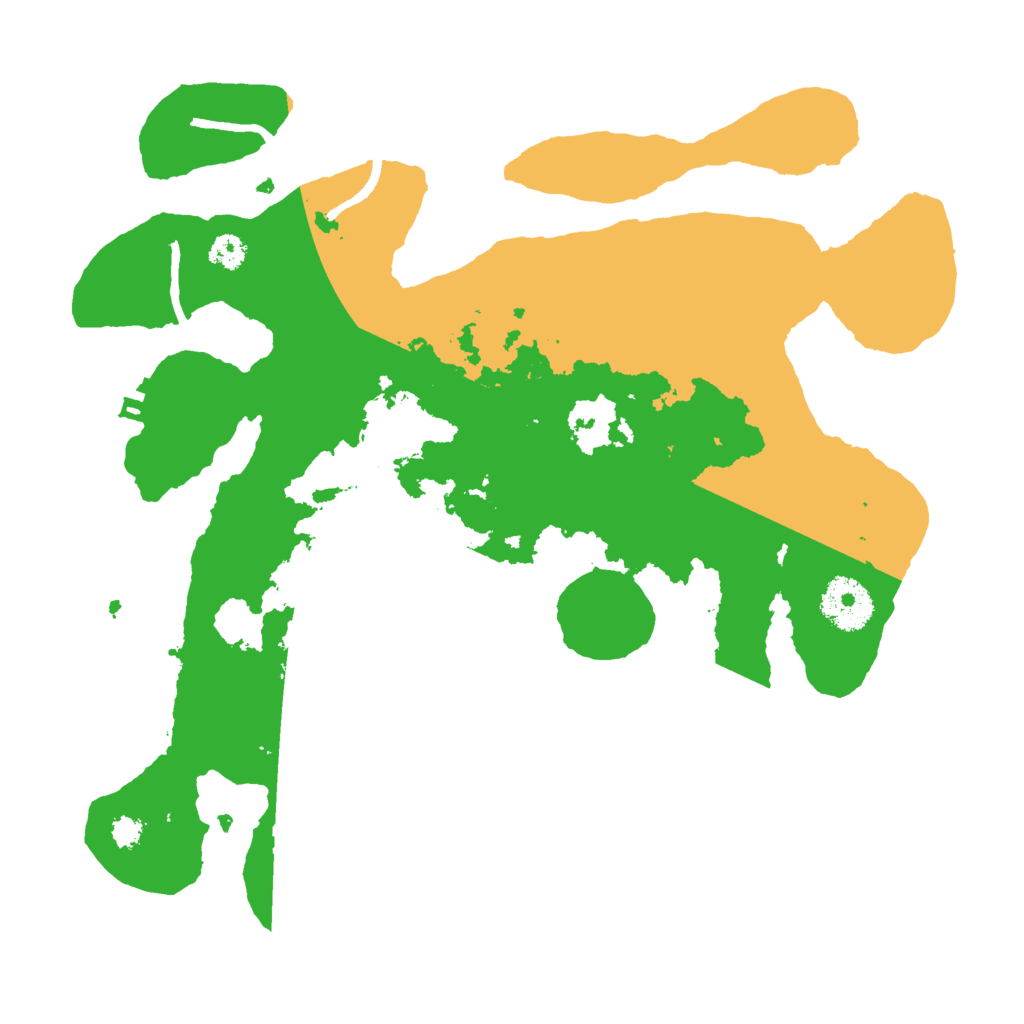 Biome Rust Map: Procedural Map, Size: 3000, Seed: 22262