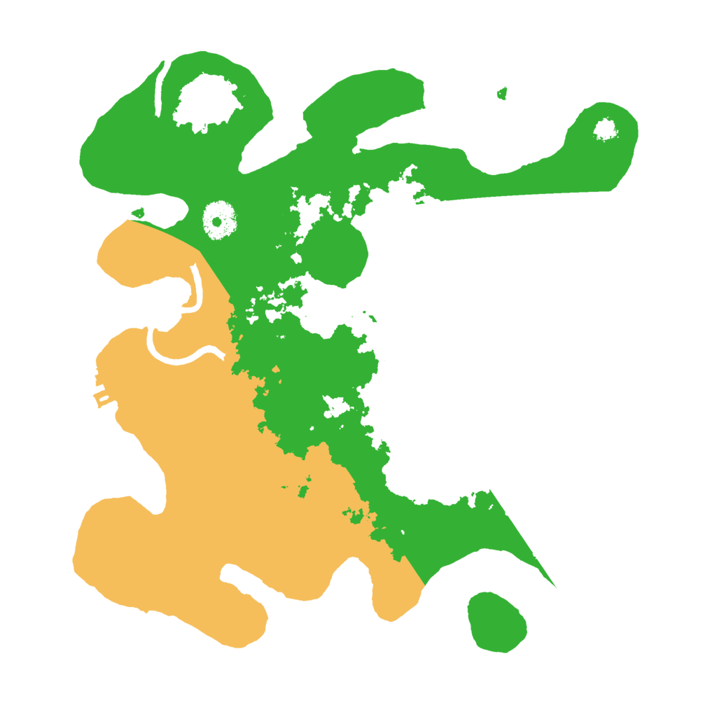 Biome Rust Map: Procedural Map, Size: 3000, Seed: 93317780