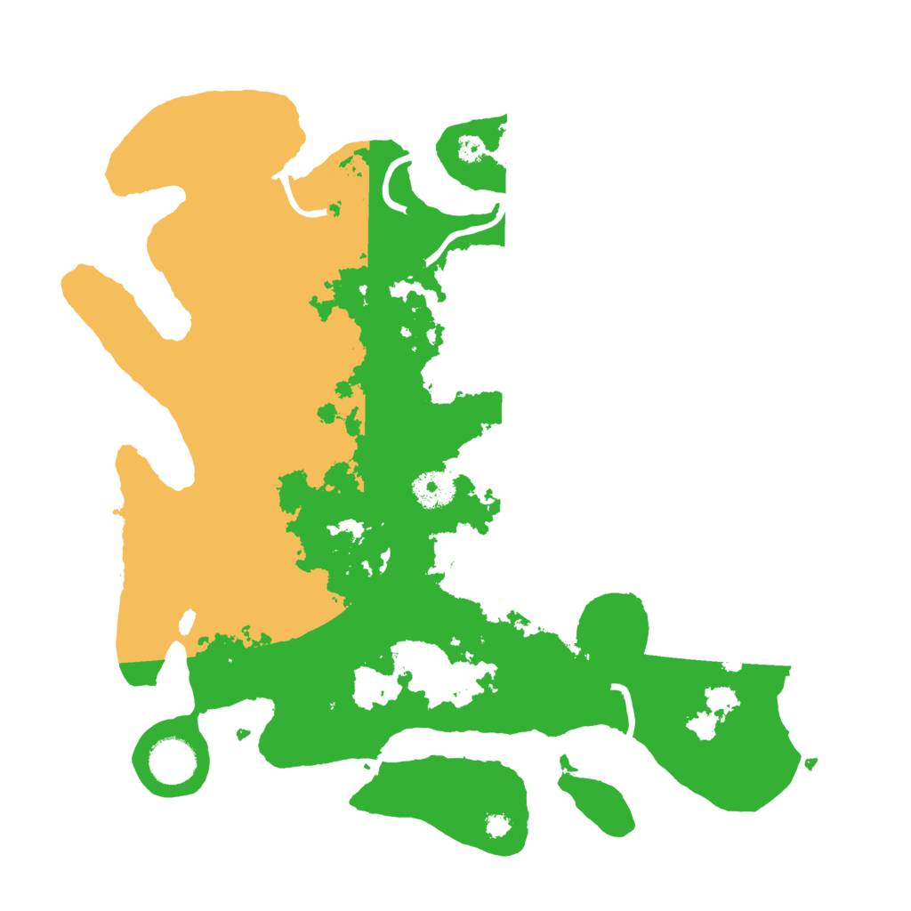 Biome Rust Map: Procedural Map, Size: 3450, Seed: 24786633