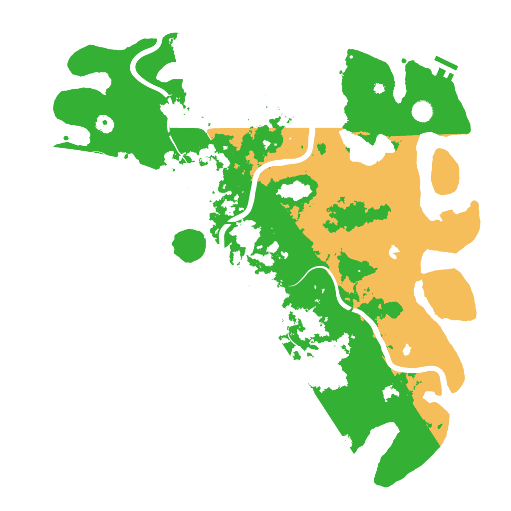Biome Rust Map: Procedural Map, Size: 4250, Seed: 514234