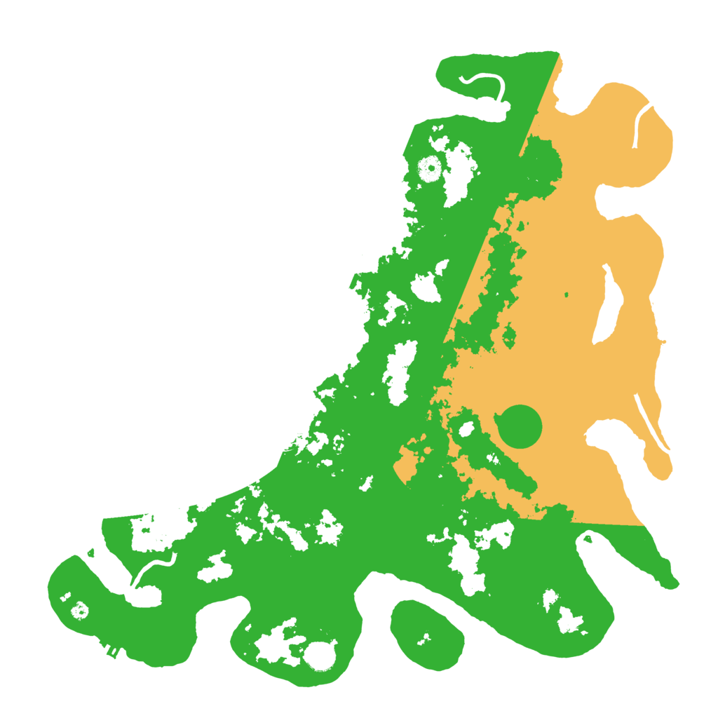 Biome Rust Map: Procedural Map, Size: 4300, Seed: 50607869