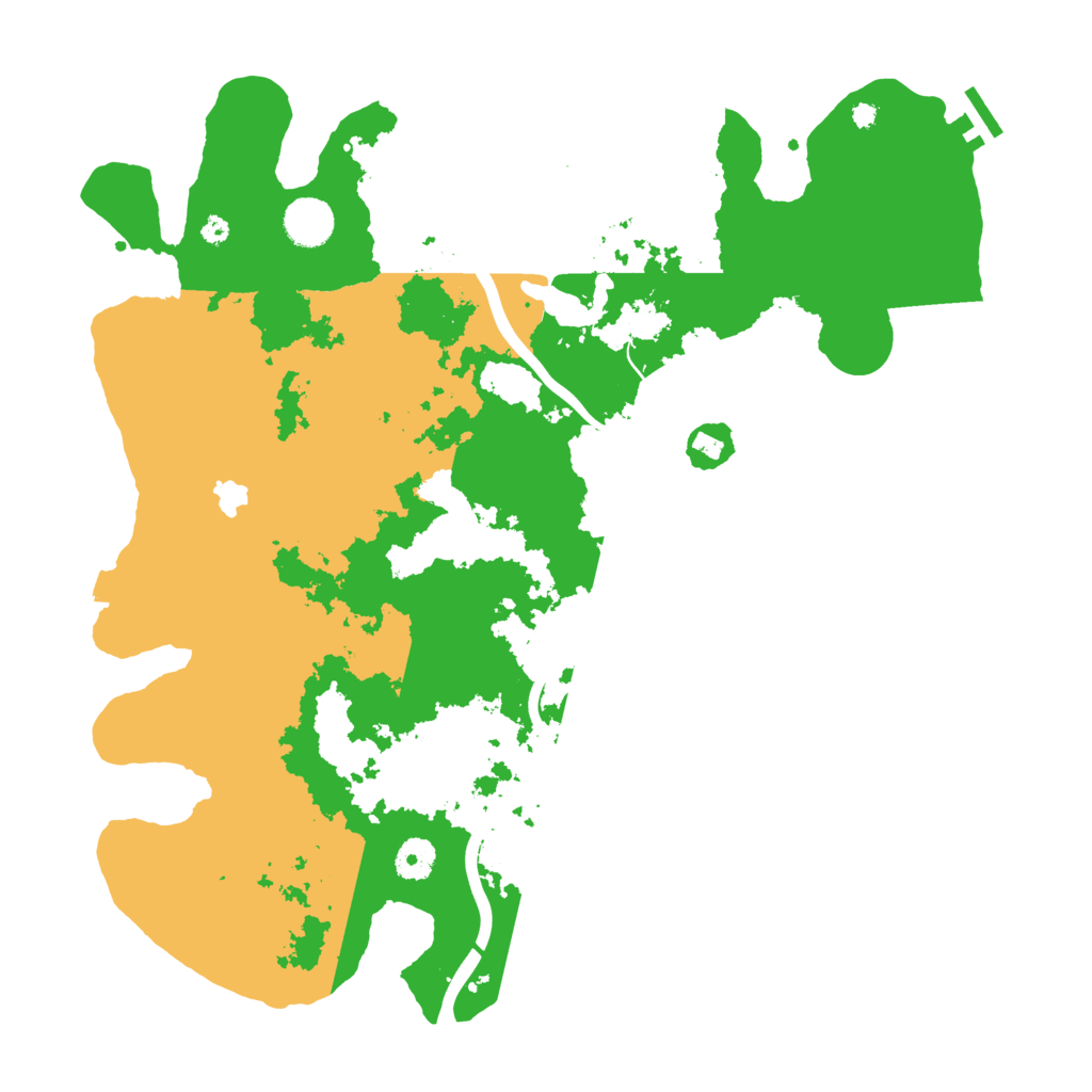 Biome Rust Map: Procedural Map, Size: 4000, Seed: 3182743