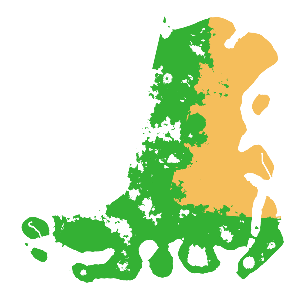 Biome Rust Map: Procedural Map, Size: 4500, Seed: 90851194